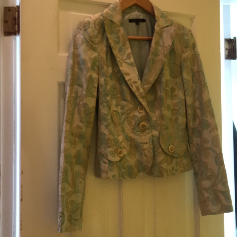 Paisley David Meister blazer! - Picture 2 of 8